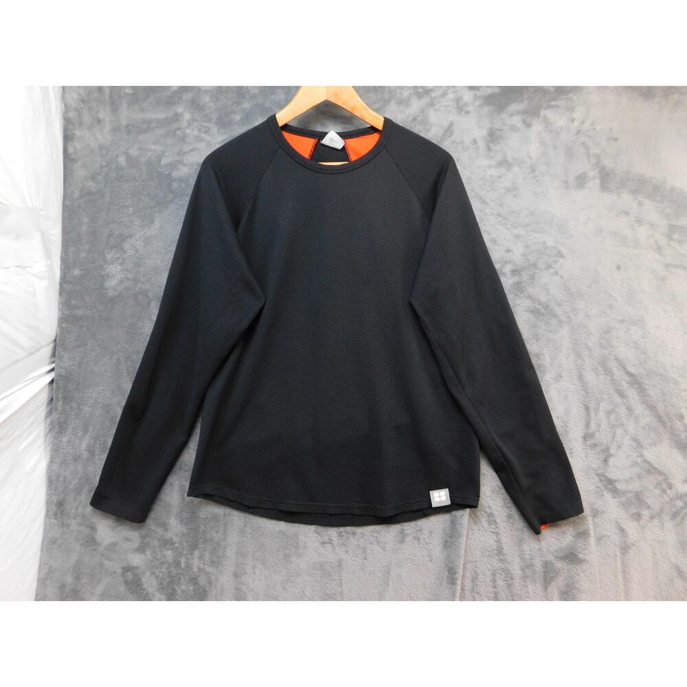 Vintage Nike Sphere Dry Shirt Mens Small Black Long Sleeve Speed Running 2000s